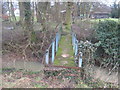 Footbridge near Brissenden Green in TN26 3BJ