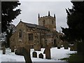 Ault Hucknall church in the winter in S44 5PE