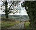 2010 : Lane between Colerne and Saltbox Farm in SN14 8DR