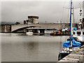 Conwy Bridge from the quay in LL32 8AY