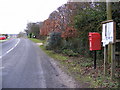 Debenham Road & Winston Green Postbox in IP14 6BG