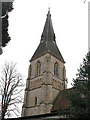 Spire of St Mary's church, Caterham in CR3 6JD