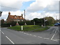War memorial at the road junction in East Hagbourne in OX11 9BN