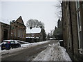 Dunblane in Winter: High Street in FK15 0BD