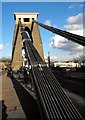Chains of the Clifton Suspension Bridge in BS8 3PJ