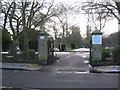 Entrance to North Cemetery Darlington in DL1 3DP