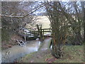 Footbridge and stile near Shadoxhurst in TN26 1LF