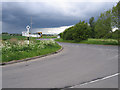 Road junction, Low Fulney, Lincs in PE12 6RL