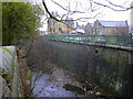 River Brun and Old Grammar School in BB10 4AA