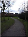 Footpath from Old Farm Park to Browns Wood in MK7 8RE