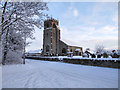 Wilberfoss Church In The Snow in YO41 5YZ