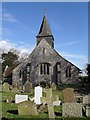 West view of St Mary, Walberton in BN18 0PN