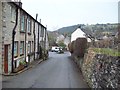 Narrow Lane in Calver Village in Calver