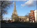 St Mary Redcliffe Church as seen from Redcliff Hill. in BS2 0XD
