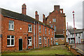 Daventry: empty cottages behind Moot Hall in NN11 4EG