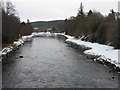 Looking downstream from the Bridge of Dee in AB31 5HU