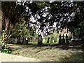 The churchyard at St John the Evangelist, Bury (1) in RH20 1PB