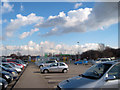 ASDA car park looking towards petrol station in CH5 1SF