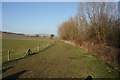 Darent Valley Path heading north in TN14 7UD