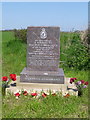 Memorial to the crew of Halifax 11 BB216 (LQ-D) in LN13 9SQ