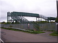 Footbridge Over Railway in Widdrington Station and Stobswood