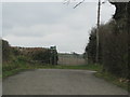 Field gate, but the footpath to West Beer is to the left in EX6 6HQ