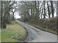 Road from Bridge Cross in EX17 5LE