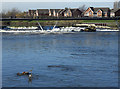 Footbridge across the River Aire in WF10 1FB