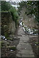 Footpath crossing at Matlock Mill in DE4 3BT