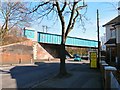 Woodlands Road Railway Bridge in M8 5EG