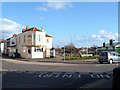 Road junction in Burnham-on-Sea in TA8 1BW