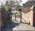 Footpath from Carlton Road, St Julians, Newport in NP19 7JD