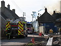 Kingsdon Inn on fire 4th March 2010 in TA11 7JX