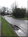 Lee Street, Horley, approaching the bridge over the River Mole in RH6 8EX