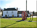 K6 telephone box on Shouldham village green in PE33 0BW