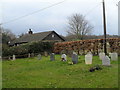Overflow area in the churchyard at St Mary's, Iping in GU29 0PB