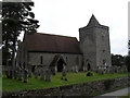 St James, Stedham in early March in GU29 0NG