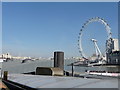 London : Westminster - River Thames & Millennium Eye in SE1 7NY