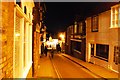 Rye at night: Market Rd in TN31 7NU