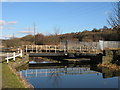 Bridge 210, Oddies Swingbridge, Leeds & Liverpool Canal, Shipley in BD17 5QQ