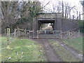 An old railway bridge at Wakerley in LE15 8EH
