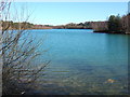 Lake in Bawsey Country Park east of King's Lynn in Bawsey