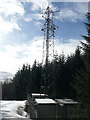 Communications mast on Craigower in PH16 5LE