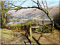 Footpath down to Grasmere in LA22 9HH