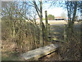 Footbridge and stile near Belcot Manor Farm in TN30 7DF