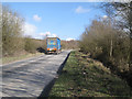 Lorry on John Acres Lane in TQ12 3RR