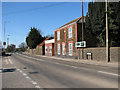 The A47 road through Middleton in PE32 1SE
