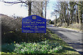 Town sign, Boverton Road - Llantwit Major in Llantwit Major Community