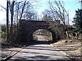 Railway bridge over Aston Lane in S33 6SE