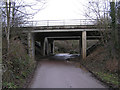 Bridge carrying Keynsham Bypass (A4) in BS31 2AT